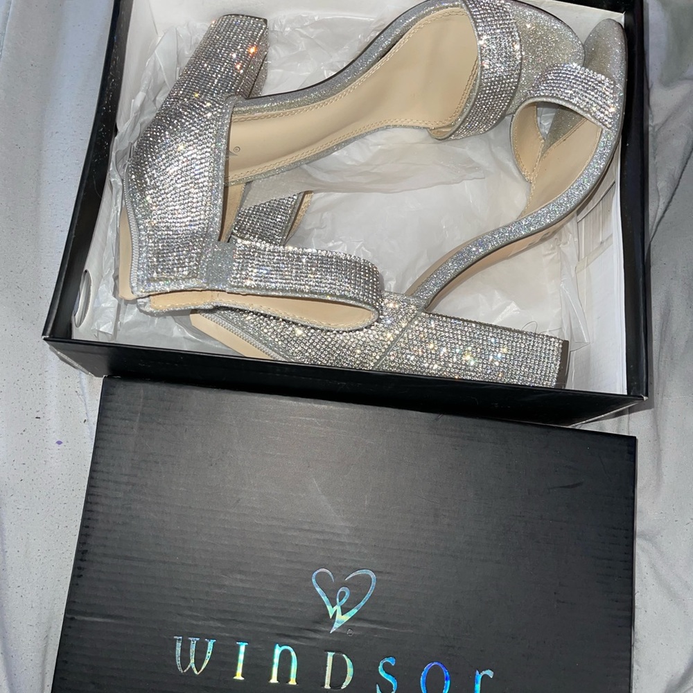rhinestone heels